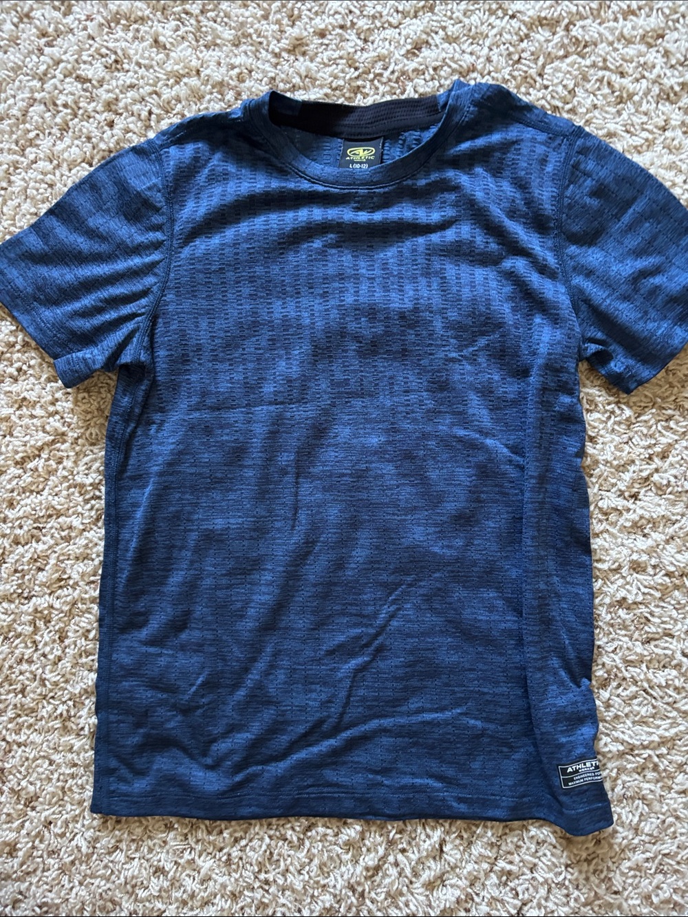 Boys blue shirt